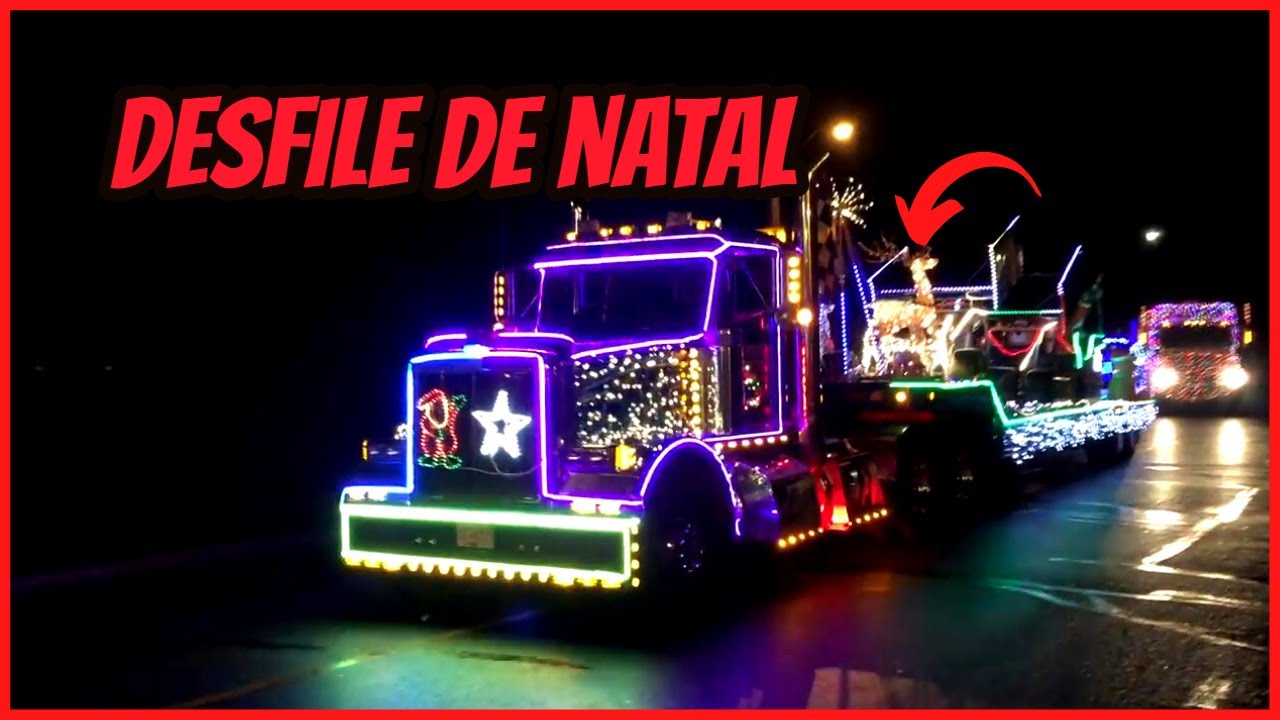 Natal de Luz de Umuarama terá desfile de veículos de grande e médio porte nesta sexta